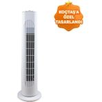Koçtaş Kule Tipi Zaman Ayarlı Vantilatör 45 W - Çok Renkli