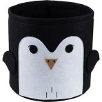 Koçtaş Penguen Desenli Keçe Kutu 25*25 cm - Çok Renkli