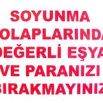 KOD:440 Soyunma Dolabı 25x35 Uyarı Levhası