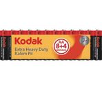 Kodak 12 Adet Çinko Karbon Shrink Kalem Pil