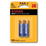 Kodak 2 Adet Max Alkalin AAA İnce Pil