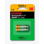 Kodak 650 Mah Şarjlı 2li Ince Pil