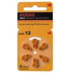 Kodak 6'lı P13 İşitme Cihazı Pili