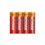 Kodak Çinko Karbon AA Kalem Pil 1050 mAh 1.5 V Tek Kullanımlık Cıva ve Kadmiyum İçermez