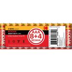 Kodak Çinko Karbon İnce Pil Shrink AAA 8+4 4 ADET