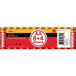 Kodak Çinko Karbon Kalem Pil Shrink Aa 8+4 4 Adet