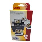 Kodak G600 Ve G610 Termal Fotoğraf Baskı Printeri Için 100lük Kağıt Ve Ribbonu G100 Kağıt