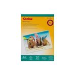 Kodak Glossy,Parlak A4 180Gr/M² Fotoğraf Kağıdı 20 Yaprak