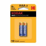 Kodak Max Alkalin Blister 2'li İnce Pil