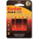 Kodak Max Orta Alkalin 2'li Pil