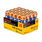 Kodak Max Super Alkalin 20 Adet - Aa Kalem Pil