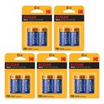 Kodak Max Super Alkaline 2x5 10 Adet Alkalin Orta Pil