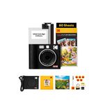 Kodak Mini Shot 4 Era Filmli Şipşak Fotoğraf Makinesi + 60 Adet Baskı Seti Aksesuar Kiti - Siyah
