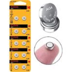 Kodak Saat Pili Ag4 LR626 377 SR626 1.5V Kodak Alkalin Saat Pili 10 Lu 1 Paket - Siyah