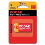 KODAK Shrink Çinko Karbon 9 Volt Pil