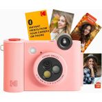 Kodak Smile+ 10MP Anında Kamera ve Bluetooth Fotoğraf Yazıcısı - Açık Pembe