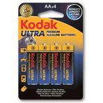 Kodak Ultra Premium 4 Adet Alkalin Kalem
