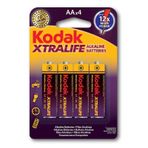 Kodak Xtralife 4 Adet AA Kalem Pil