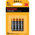 Kodak Xtralife Alkalin İnce Pil Blister AAA 4'lü 3 ADET