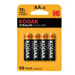 Kodak Xtralife Alkalin Kalem Pil Blister Aa 4'Lü 2 Adet