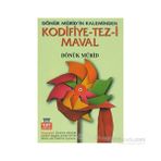 Kodifiye-Tez-i Maval - Dönük Mürid