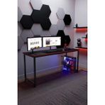 KODIGU 160X60CM Oyuncu Masası - Gamer Desk - Gaming Masa - Bilgisayar Masası | 160CM x 60CM | Ayarlı Ayak - Kırmızı