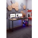 KODIGU 160x60cm Oyuncu Masası - Gamer Desk - Gaming Masa - Bilgisayar Masası | 160cm x 60cm | Ayarlı Ayak