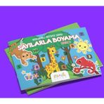 Kodlamalı Aktivite Serisi - Sayılarla Boyama Kitabı - Seviye 3