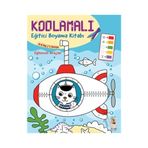 Kodlamalı Eğitici Boyama Kitabı Eğlenceli Araçlar Sincap Kitap