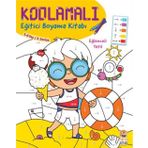 Kodlamalı Eğitici Boyama Kitabı-Eğlenceli Tatil: 5-6 Yaş