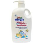 Kodomo Bebek Biberon ve Emzik Temizleyici Losyon 750 ml - Köpüksüz, Doğal, Meyve Sebze Yıkamaya Uygun - 3 Adet