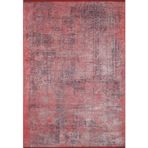 Kods Kırmızı Makinada Yıkanabilir Kaymaz Taban Dijital Makine Baskı Salon Halı-I-Haln-HLN1848-100x400