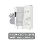 KOEC Volkanik Çamur Kil Yüz Maskesi Derin Temizleme, Gözenek Sıkılaştırma ve Siyah Nokta Temizleyici 120g