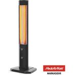 Koenic Kth 23224 Siyah Çiftli Kule Tipi Isıtıcı