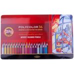 Koh-i Noor 3825 Polycolor 36 Renk Kuru Boya Kalemi Seti