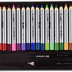 Koh-I-Noor 8284 suluboya renkli ince mum Pastells (24 adet)