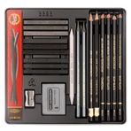 Koh-i Noor 8898 23'lü Gioconda Metal Kutu Karakalem Eskiz Seti