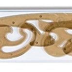 Koh-I-Noor Burmester Kurvenschablonen 3-parçalı Set