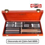 Koh-i-Noor Gioconda Artist Set 8895 Ahşap Kutu Çizim Seti