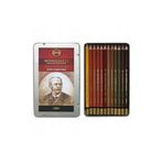 Koh-İ Noor Koh-İ-Noor Mondeluz Aquarell Sulu Boya Kalem Seti 12Li Brown Line Çok Renkli