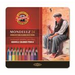 Koh-i Noor Mondeluz Aquarell 24'lü 3724 Sulu Boya Kalem Seti
