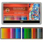 Koh-i Noor Polycolor 72'li Kuru Boya Kalemi Seti