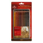 Koh-İ Noor Polycolor Sanatsal Kuru Boya Kalemi Metal Kutu Kahverengi Tonlar Of Artist´S Coloured Pencils Brown Lin 3822-012014Bl