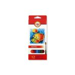 Koh-İ Noor Sanatsal Aquarelle Sulu Boya Kalem Seti 12 Renk 3716-012004KS