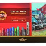Koh-I Noor Toison D'or Extra Soft Pastel Boya (Kalın) 36 Renk