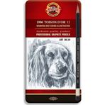 Koh-i Noor Toison Dor Graphite 12'li 2H/8B Dereceli Kalem Seti