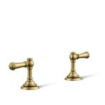 Kohler 98068-4-2MB Lavabo Bataryası, Canlı Fırçalanmış Modern Pirinç
