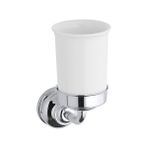 Kohler Fairfax Krom 11.7x9.85x22.7 cm Duvara Monte Seramik Diş Fırçalık