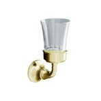 Kohler Forte Traditional French Gold Duvara Monte Diş Fırçalık Seti