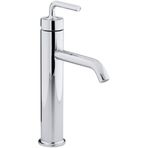 Kohler Purist Parlak Krom Tek Delikli Çanak Lavabo Bataryası